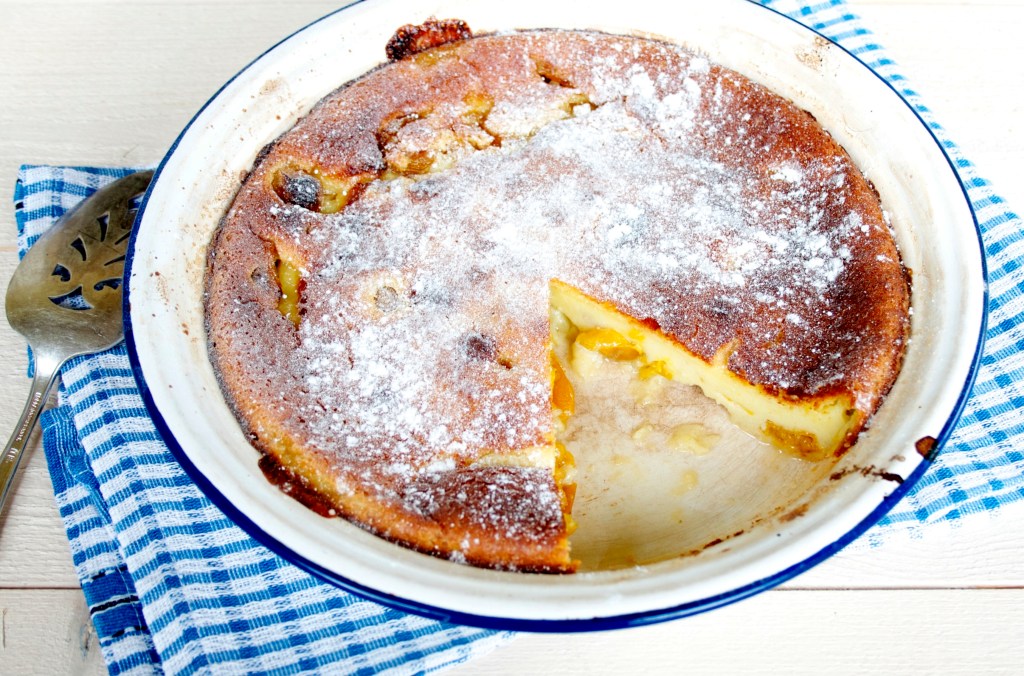 Clafoutis aux mirabelles – Les filles, à table