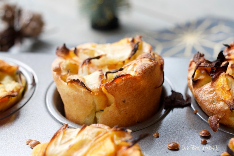 yorkshire pudding, carottes, patates douces, les filles à table