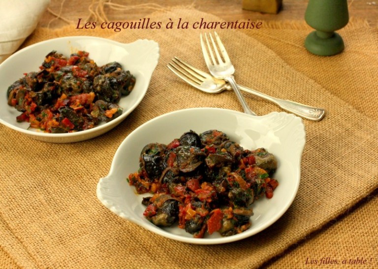 Escargots à la charentaise (ou cagouilles à la charentaise) – Les