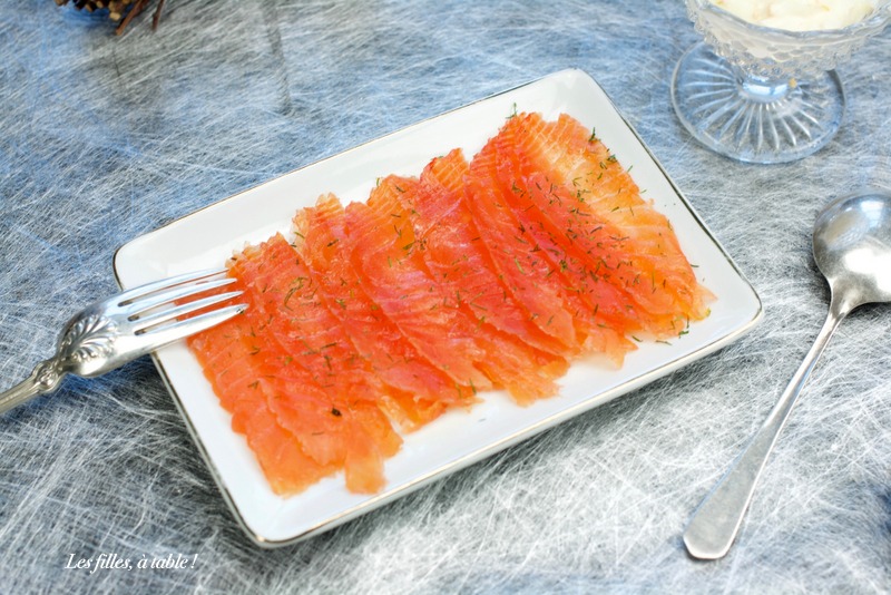 saumon gravlax miel et orange
