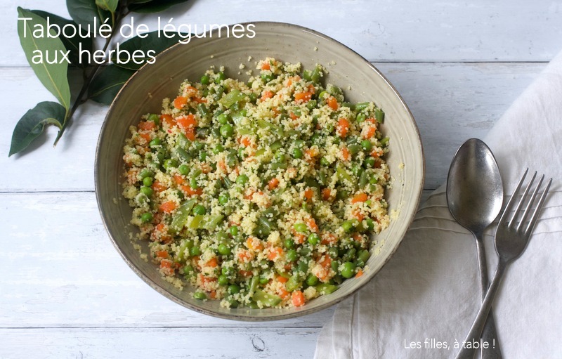 Taboulé de légumes aux herbes CAP