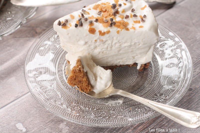Gâteau nuage glacé à la banane