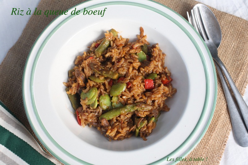 riz à la queue de boeuf