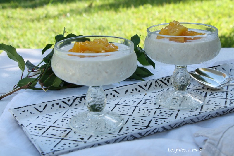 Riz au lait à la fève tonka (façon Hélène Darroze)