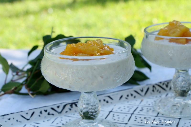 Riz au lait à la fève tonka (façon Hélène Darroze)