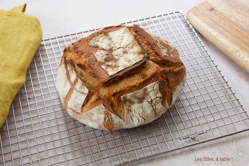 Pain au levain en cocotte