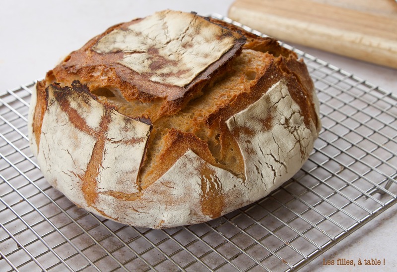 Pain au levain en cocotte