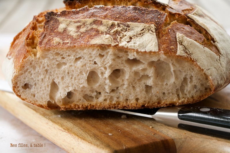 Pain au levain en cocotte