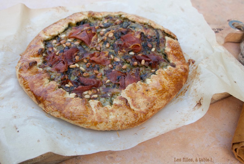 Tarte rustique aux blettes