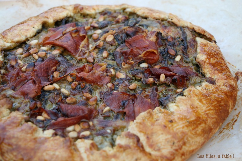 Tarte rustique aux blettes