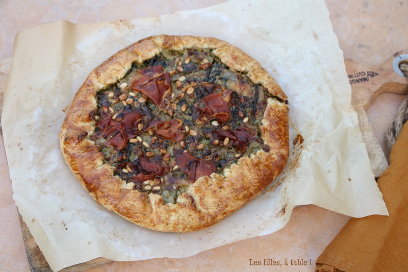 Tarte rustique aux blettes