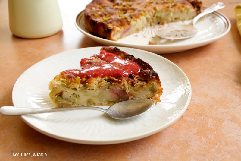 Fondant fraises rhubarbe