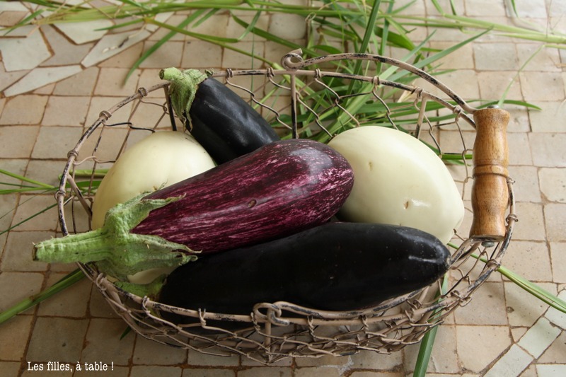 Tian aubergines mozzarella et scamorza