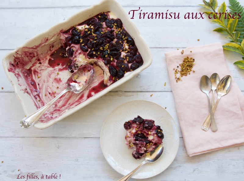 Tiramisu aux cerises
