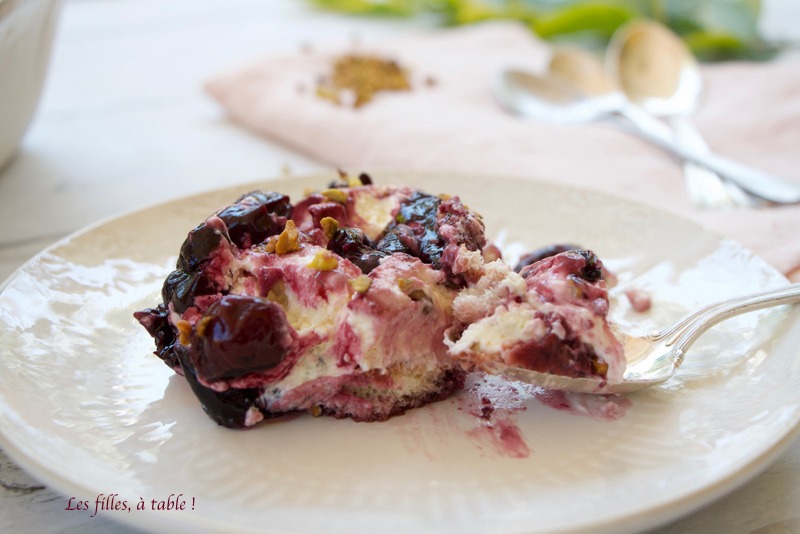 Tiramisu aux cerises