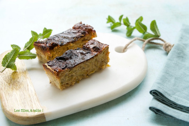 terrine de courgettes et menthe