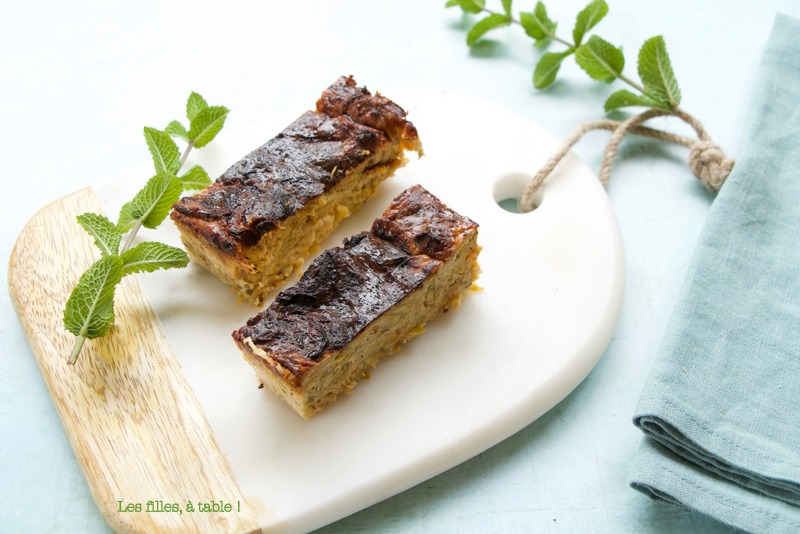 terrine de courgettes et menthe