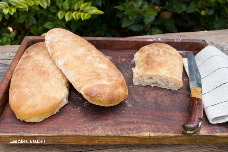 Ciabatta au levain d'Eric Kayser