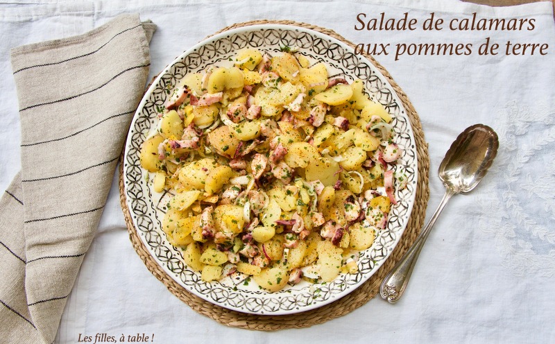 Salade de calamars aux pommes de terre