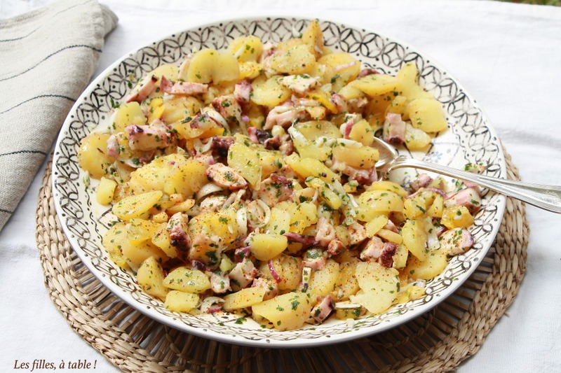 Salade de calamars aux pommes de terre