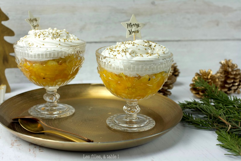 Coupe ananas mangue coco