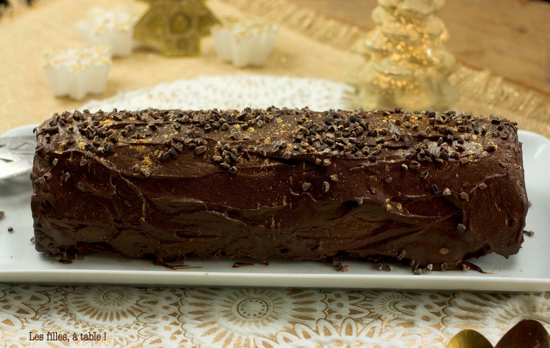 Bûche tout chocolat