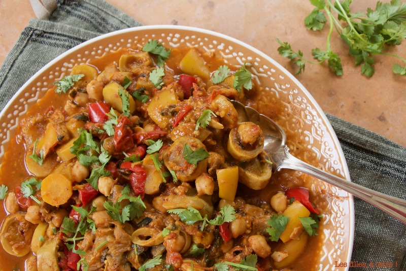 Tajine aux légumes d'été