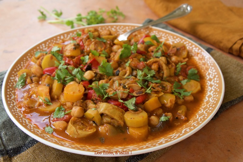 Tajine aux légumes d'été