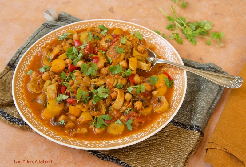 Tajine aux légumes d'été