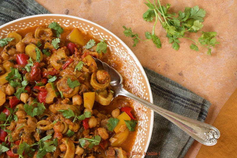 Tajine aux légumes d'été