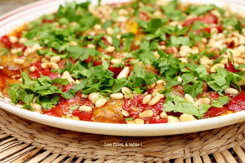 Poivrons à l'aigre douce de Yotam Ottolenghi