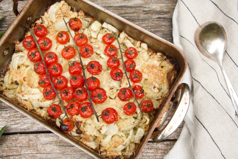 Gratin de fenouil et tomates cerises Yotam Ottolenghi
