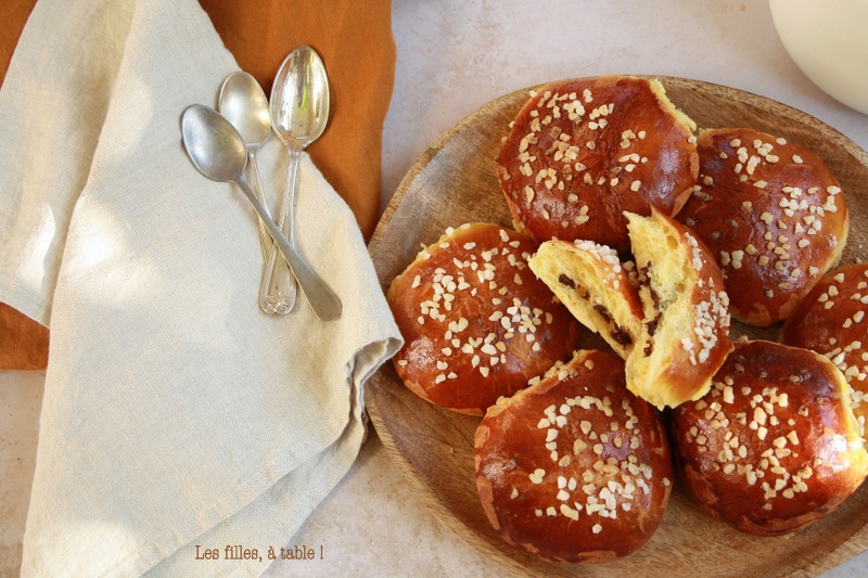 Briochettes aux pépites de chocolat