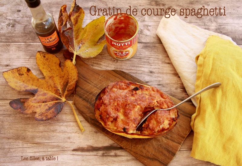Gratin de courge spaghetti