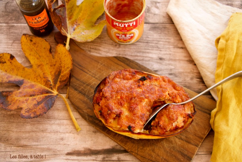 Gratin de courge spaghetti