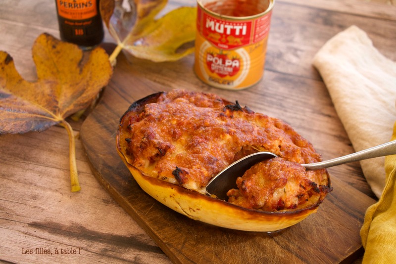 Gratin de courge spaghetti