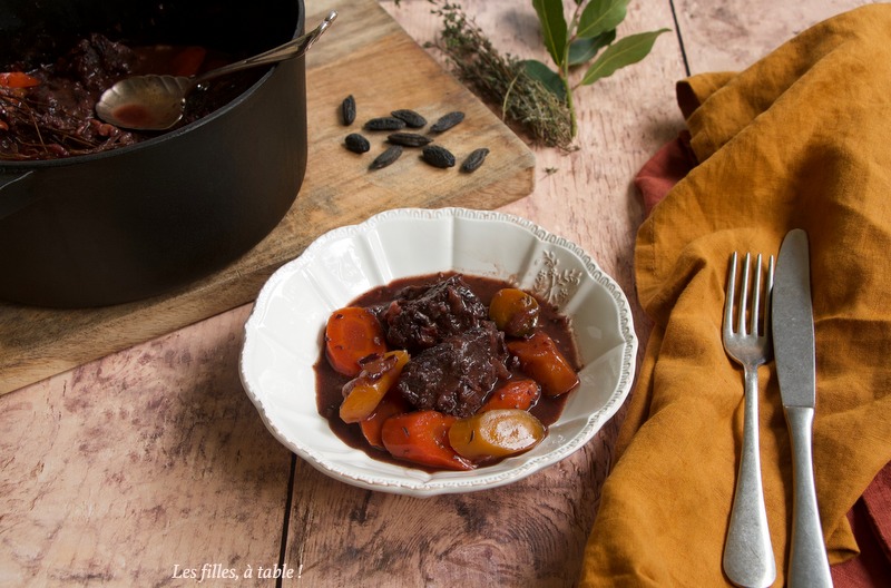 Daube de joues de boeuf