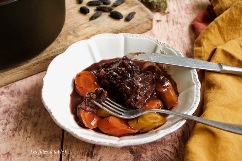 Daube de joues de boeuf