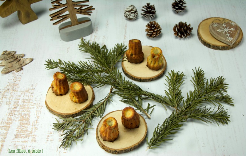 Mini-cannelés fromagers