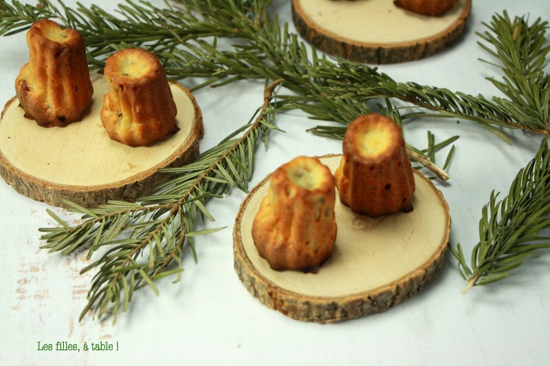 Mini-cannelés fromagers