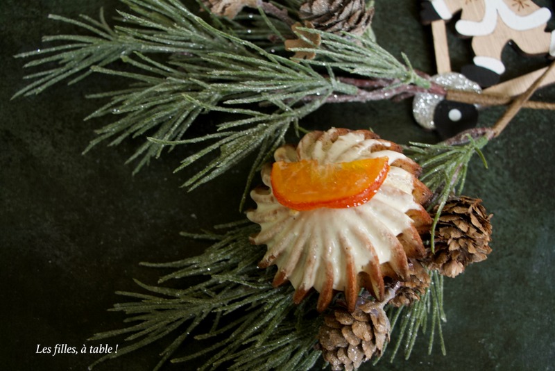 Mini bundt cakes aux clémentines
