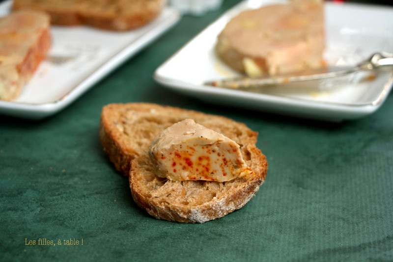 Foie gras confit