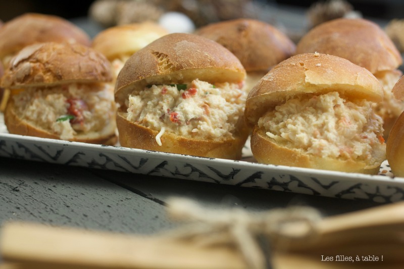 Mini crab rolls