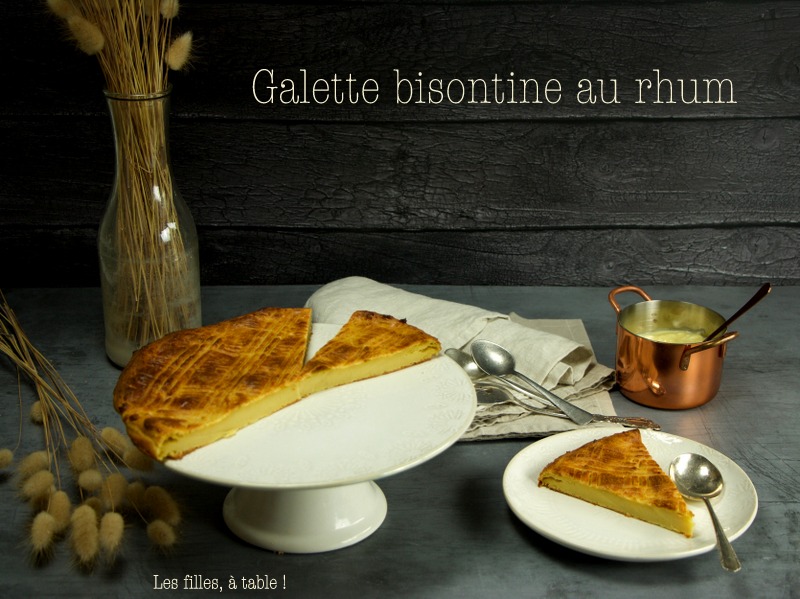 Galette bisontine au rhum