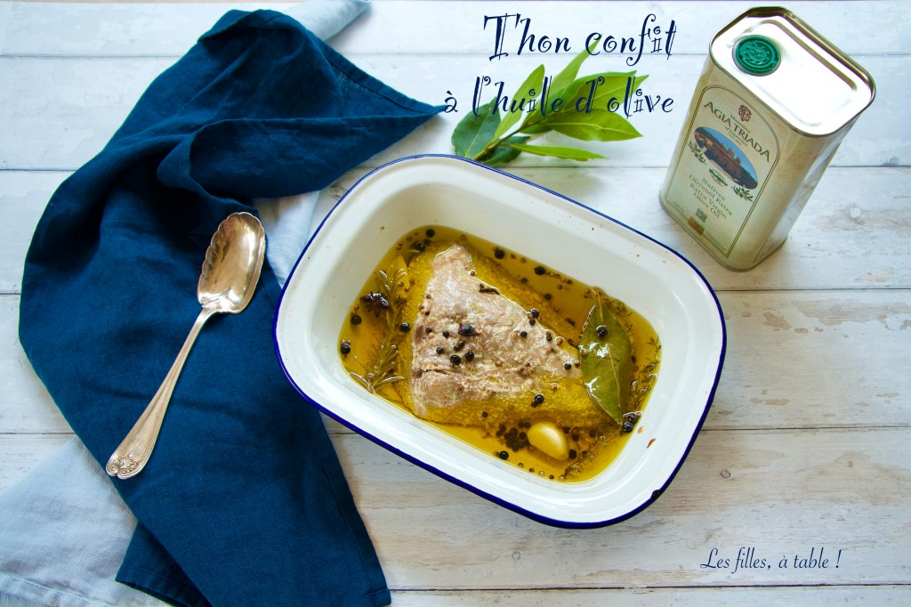 Thon confit à l'huile d'olive