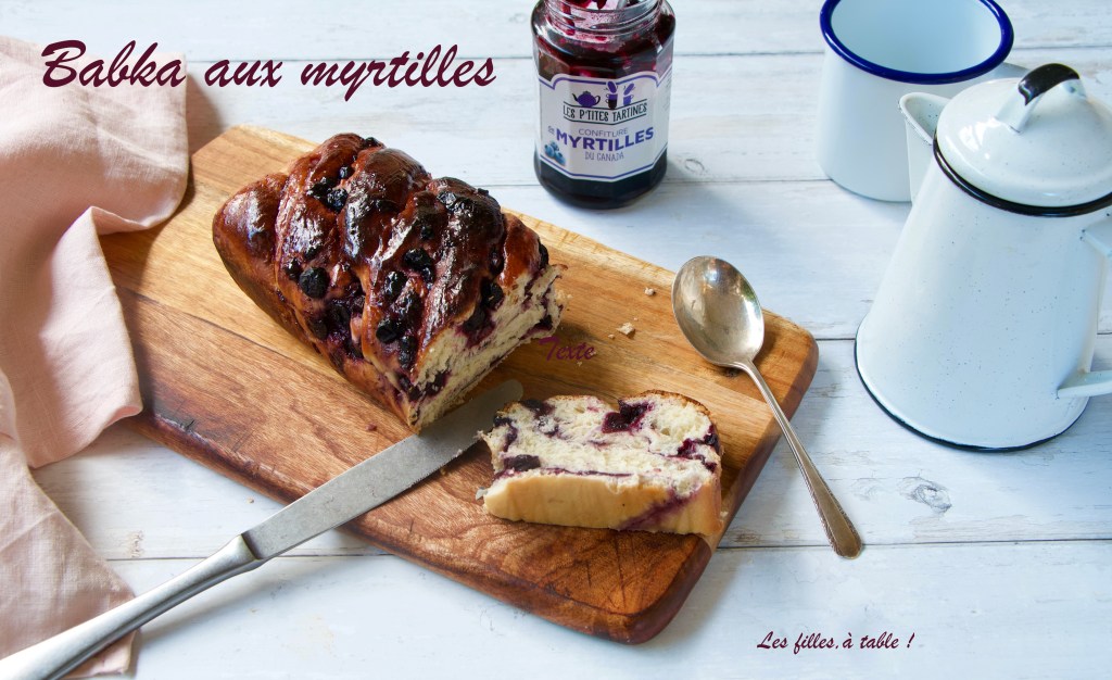 Babka aux myrtilles