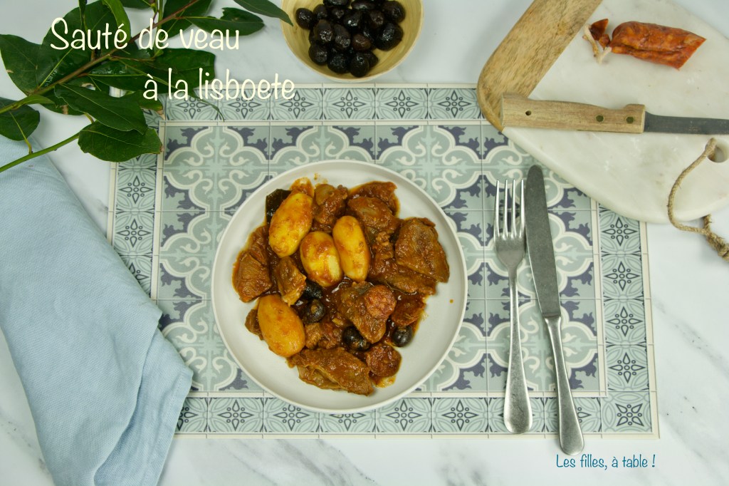 Sauté de veau à la lisboète