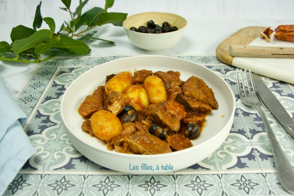 Sauté de veau à la lisboète