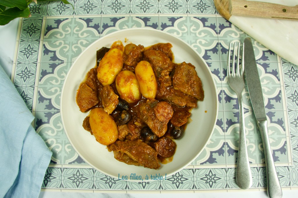 Sauté de veau à la lisboète
