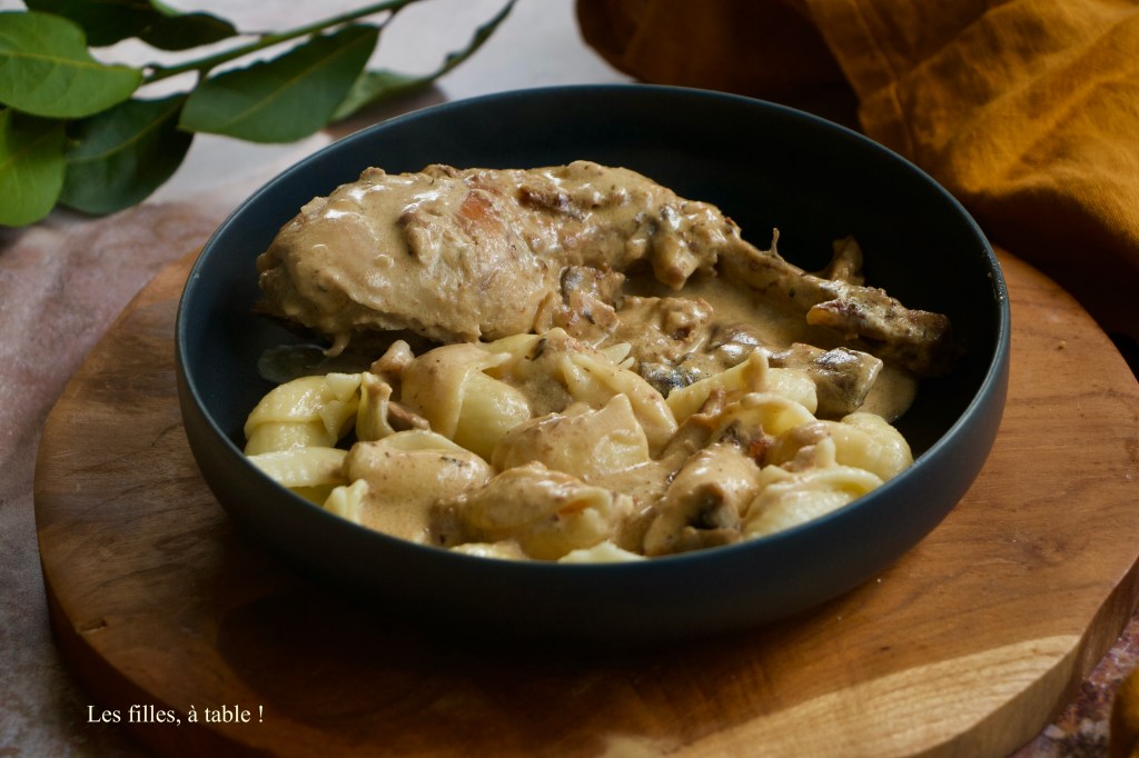 Lapin à la moutarde au vinaigre balsamique